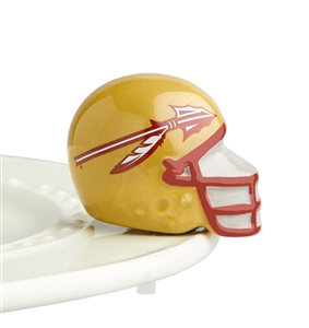 Nora Fleming Florida State Helmet Mini - Seminoles Football Gift