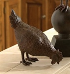 French Hen Statue