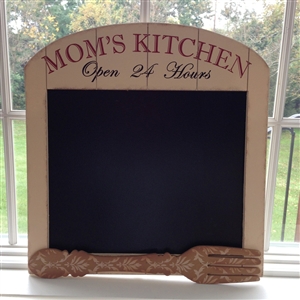 Mom's Kitchen Arched Chalk Board