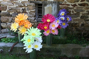 Large paper Gerbera daisy flowers - Buy Giant Paper Flowers - Oversized Party Flowers