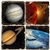 Planets Marble Coasters